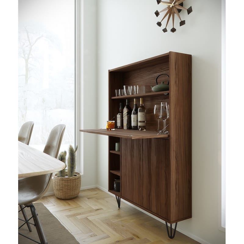 Nexera Slim Secretary Desk
