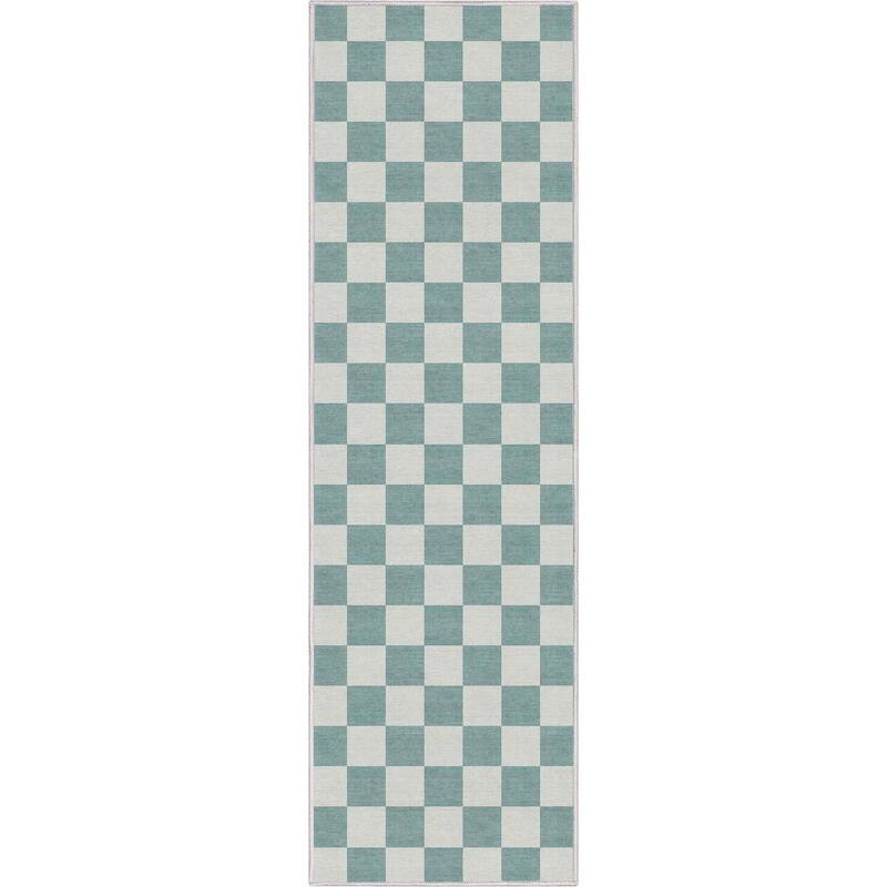 Well Woven Apollo Square Modern Geometric Flat-Weave Area Rug