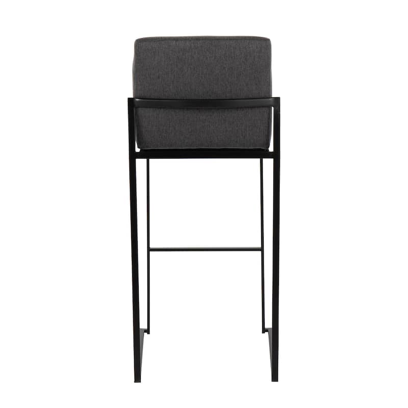 Silver Orchid Forrest High Back Bar Stool - Set of 2