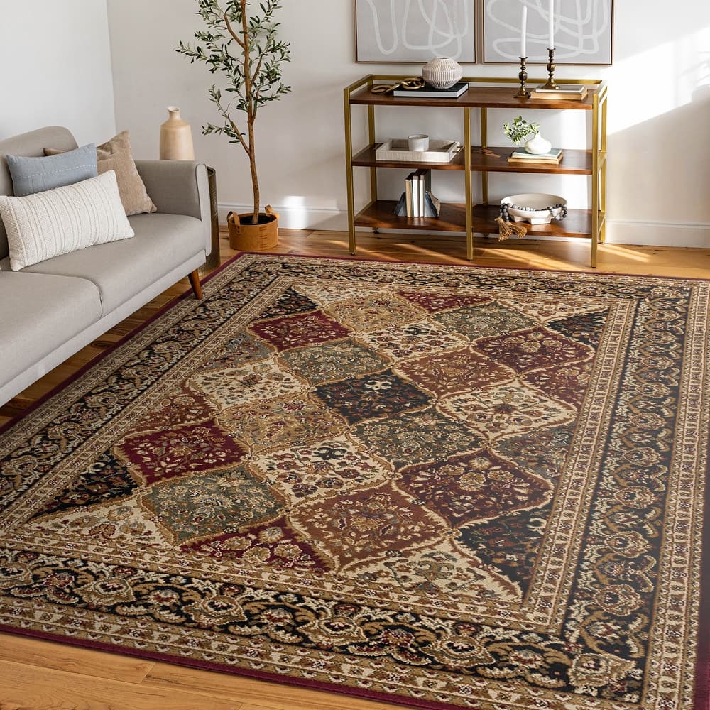 Soho Traditional Floral Indoor Area Rug