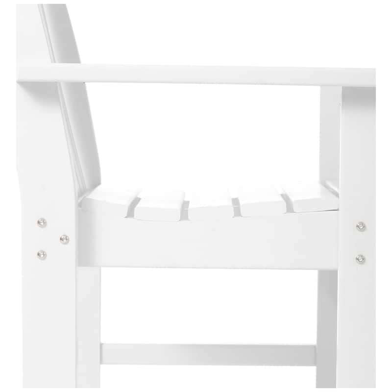 Polytrends Laguna Outdoor Dining Poly Garden Arm Chair (Set of 4)