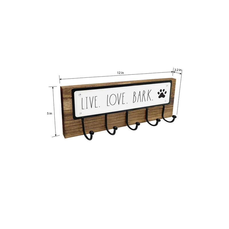 Rae Dunn Pet Themed Wall Hooks - WOOF