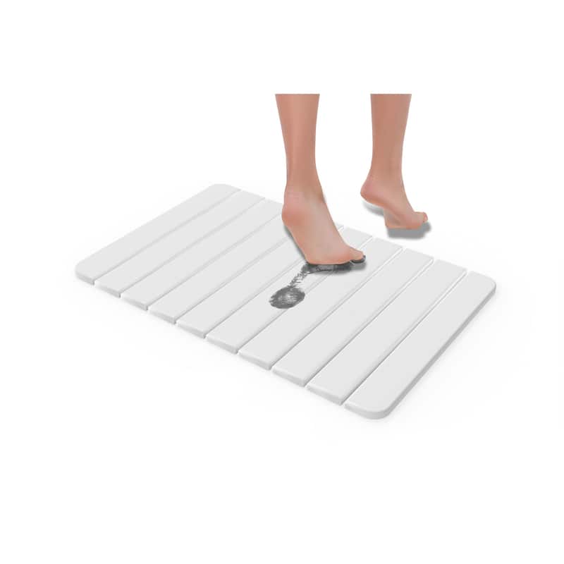 Diatomite Quick Dry Stone Medium 24" x 15" Bath Mat
