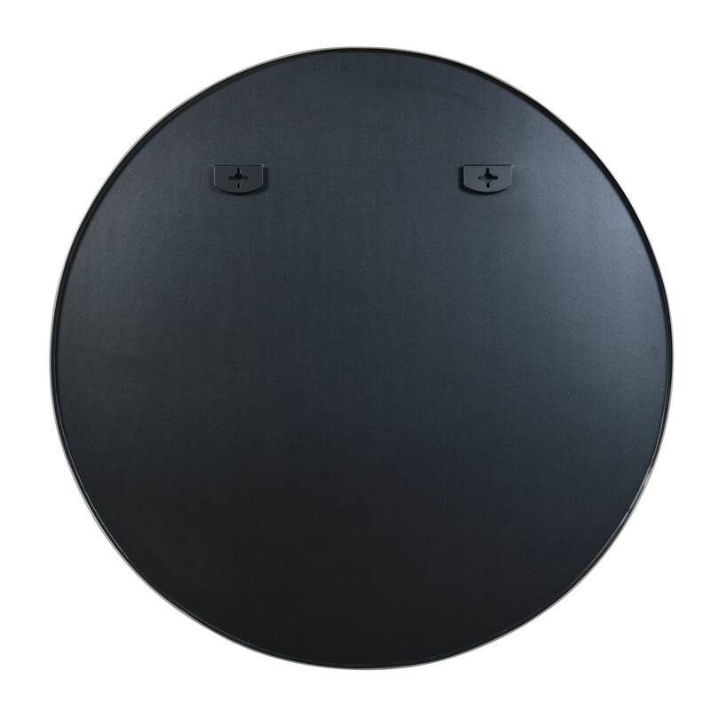 Round Wall Mirror Circle Bathroom Mirror Metal Frame for Bathroom Entryway Bedroom Living Room Wall Mounted Modern Rustic Decor