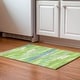 preview thumbnail 94 of 143, Premium Washable Super Soft Modern Casual Mayfield Rug Lime - 1'8" x 2'6"