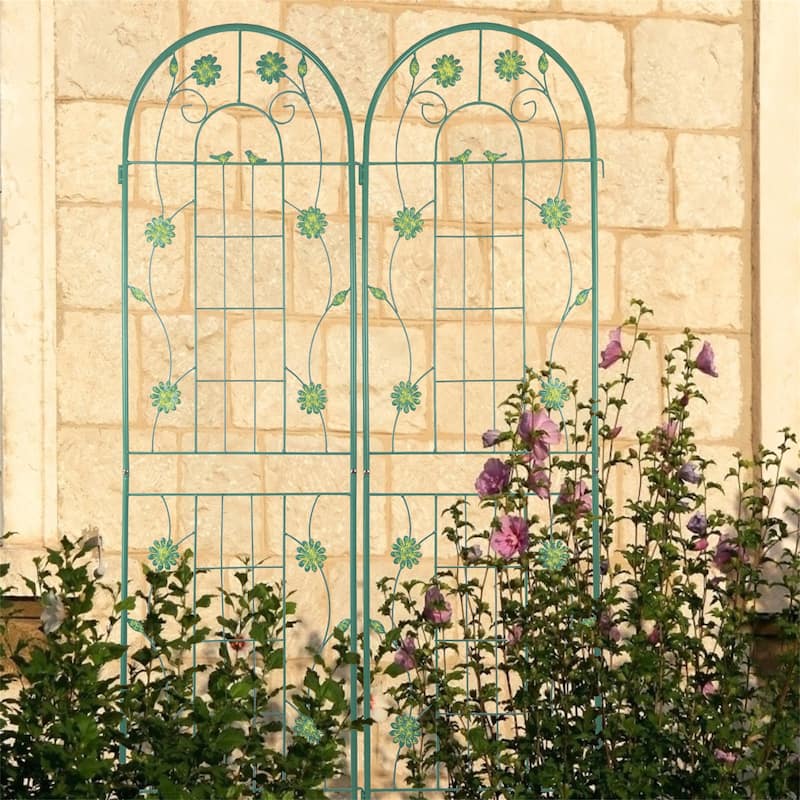 4 Pack Metal Garden Trellis