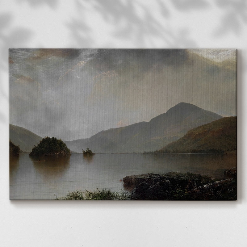Vintage Landscape -CMXLIX -Gallery Wrapped Canvas