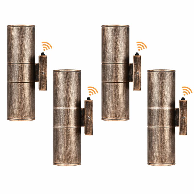 Dusk to Dawn Outdoor Lighting Sensor Wall Lights, IP65 Waterproof Aluminum for Porch Patio etc