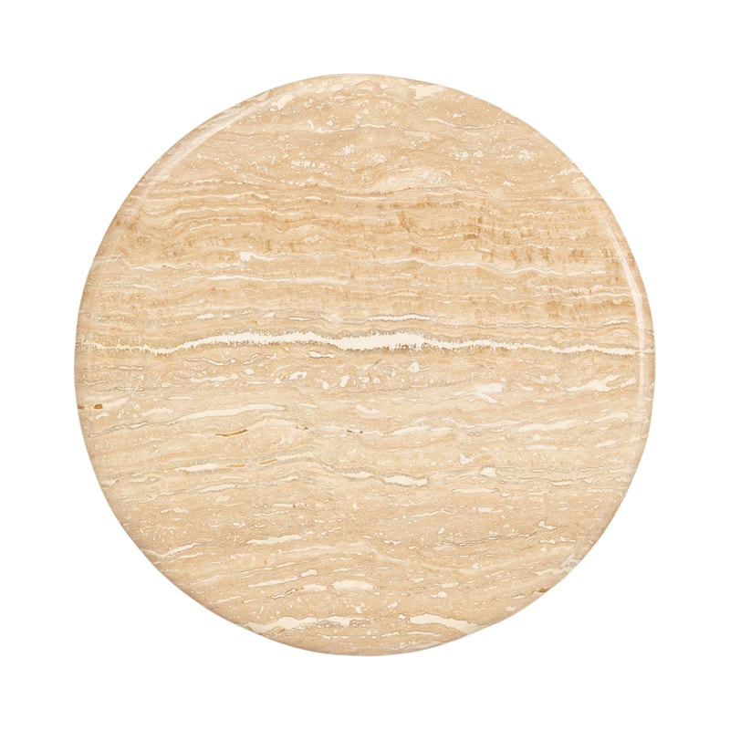 Kate and Laurel Engles Adjustable Marble Table and Plant Stand