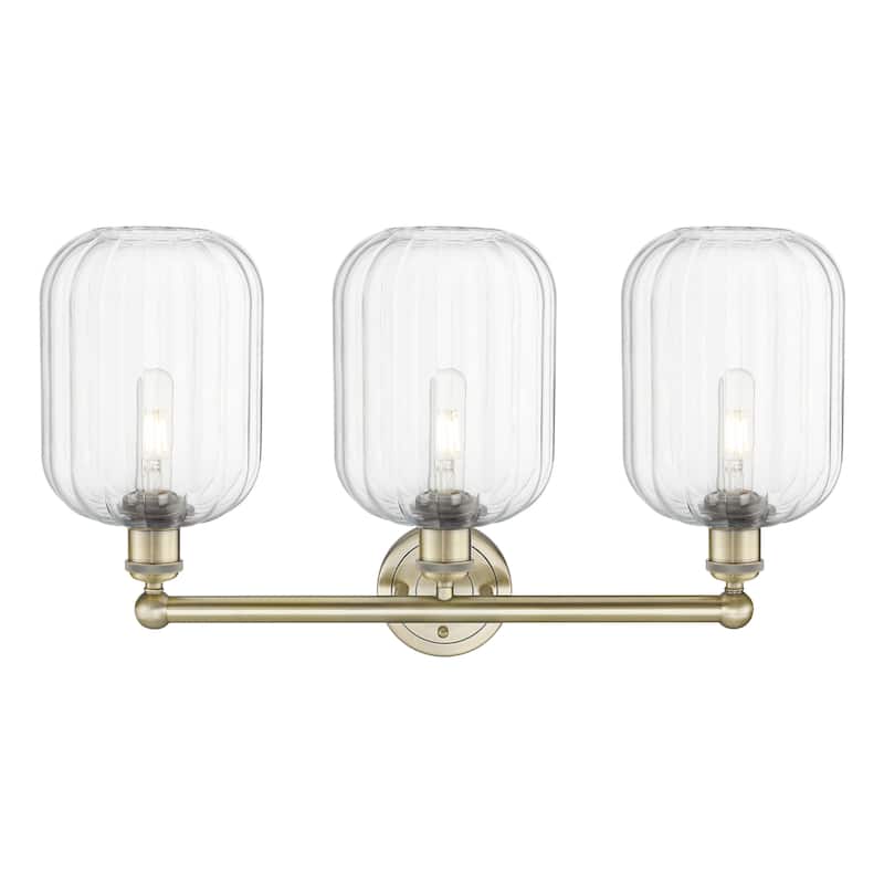 Innovations Lighting Endless Possibilities Edison - Preston - 3 Light 25" Jar Shade Bath Vanity Light