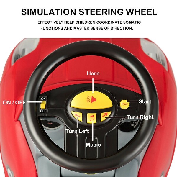 stroller steering wheel