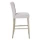 preview thumbnail 29 of 29, Carter 29" Button Tufted Bar Stool (Set of 2) Antique Gray Finish