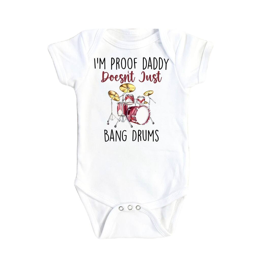 Drummer Drum - Baby Boy Girl Clothes Infant Bodysuit Funny Cute Newborn