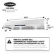 preview thumbnail 10 of 10, Cosmo 48 in. Ducted Under Cabinet Range Hood with Touch Controls, Permanent Filters, 4-Speed Fan, LED Lights in Stainless Steel