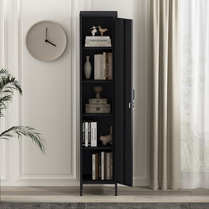 Manhattan Comfort Naomi 15" Metal Storage Cabinet