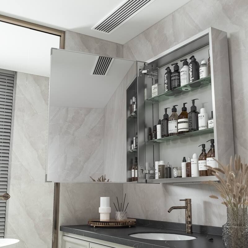 Bathroom Medicine Cabinet with Mirror - 26*20
