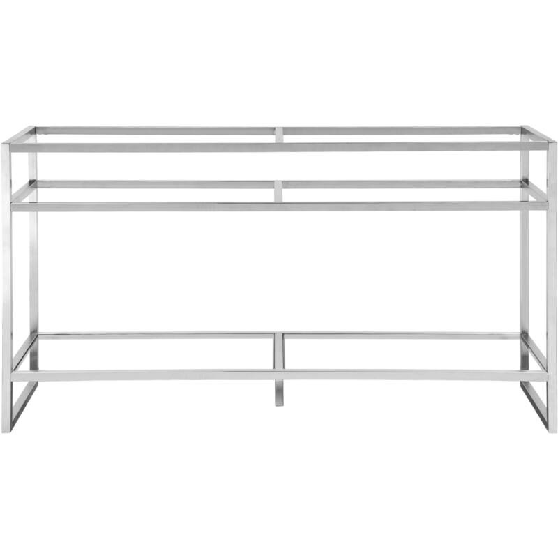 James Martin Vanities Boston 63" Double Basin Stainless Steel Sink