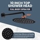 preview thumbnail 18 of 74, WOWOW Wall Mount 9-Spray Shower Faucet with Handshower