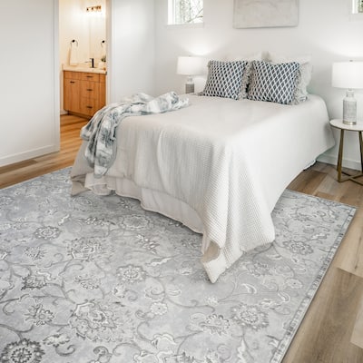Gertmenian Flora Transitional Casual Modern Soft High-Low Polypropylene Polyester Indoor Area Rug Collection
