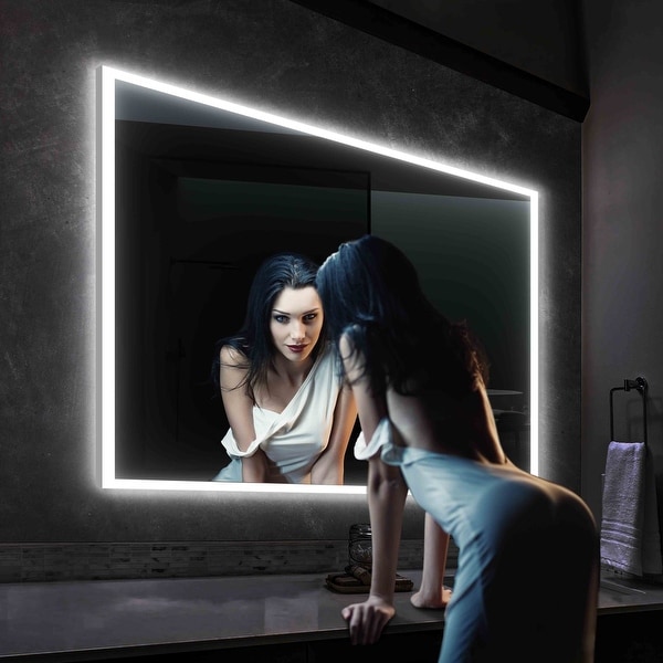 Bed bath and best sale beyond ihome mirror