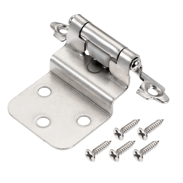 Silver cabinet outlet hinges