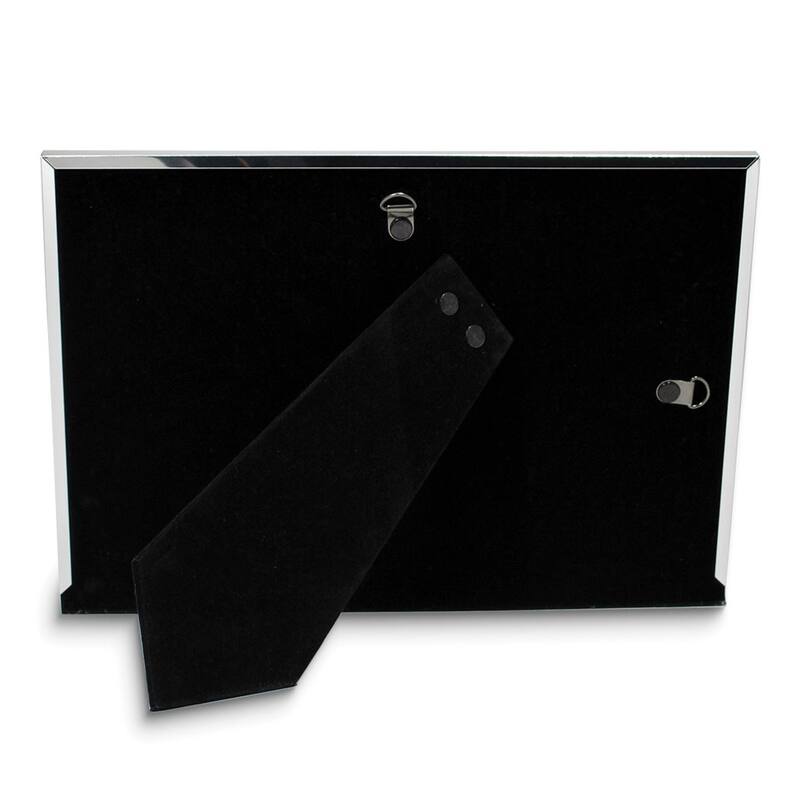 Curata Metro Brushed Silver-Tone Double 5x7 Photo Frame
