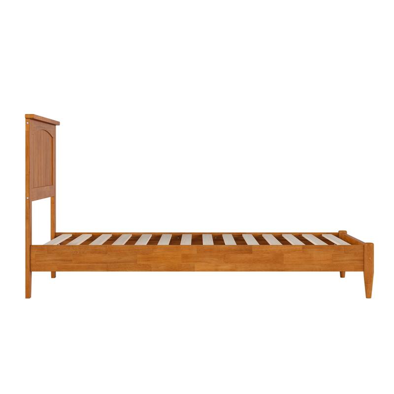 Naples Solid Wood Low Profile Platform Bed