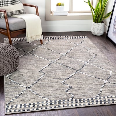 Surya Braza Indoor/ Outdoor Moroccan Stripe Area Rug
