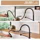 preview thumbnail 29 of 40, Undermount Single Bowl 16 Gauge Nano Stainless Steel Workstation Kitchen Sink with Pull Down Kitchen Faucet and Accessories