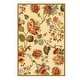 preview thumbnail 87 of 124, SAFAVIEH Handmade Chelsea Nataly French Country Floral Wool Rug