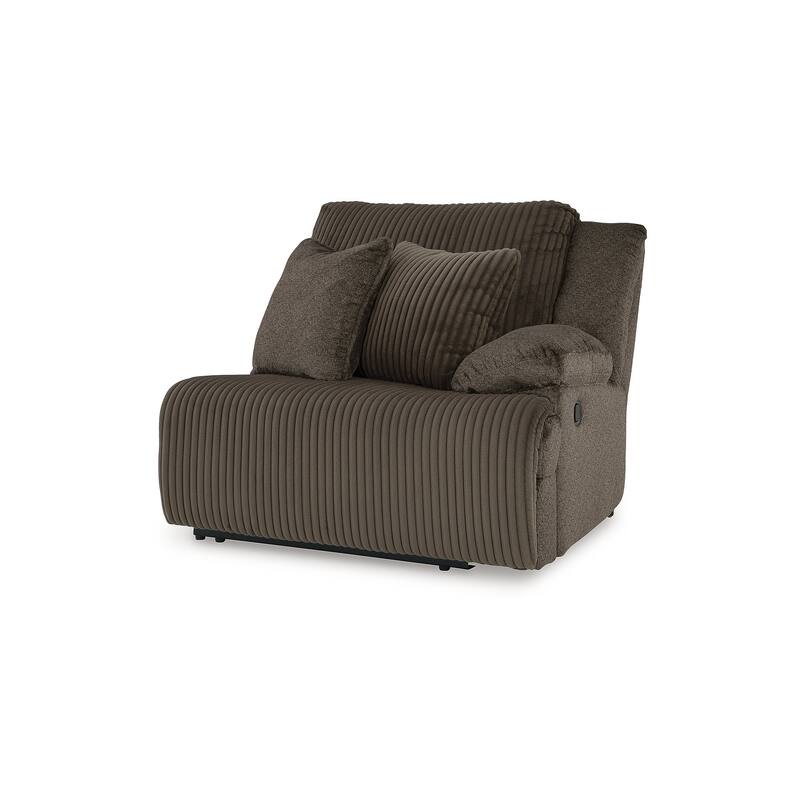 Signature Design by Ashley Top Tier 3-Piece Sofa Chaise Sectional - 130" W x 74" D x 41" H