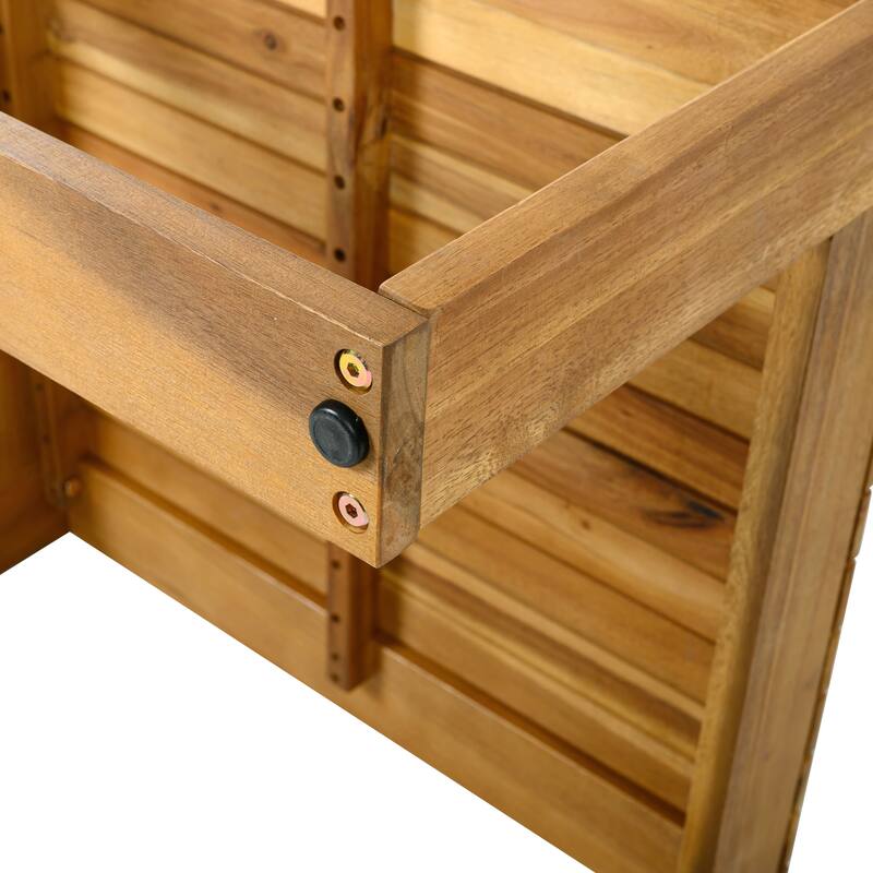 Christopher Knight Home - Mason Outdoor Patio Chair Set with Cushions and Acacia Wood Frame