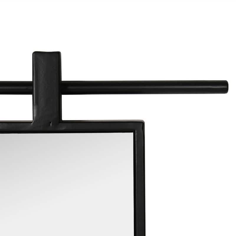 Solene Metal Farmhouse Wall Mirror - 25.5"H x 19"W x 1.25"D