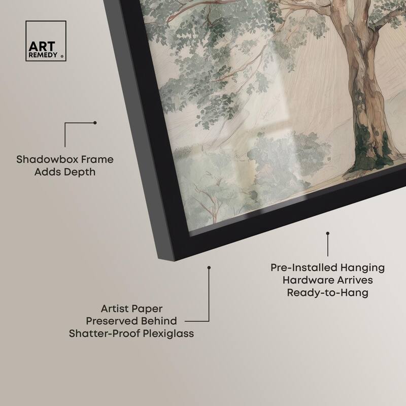 Emanating Branches I Shadowbox by Art Remedy