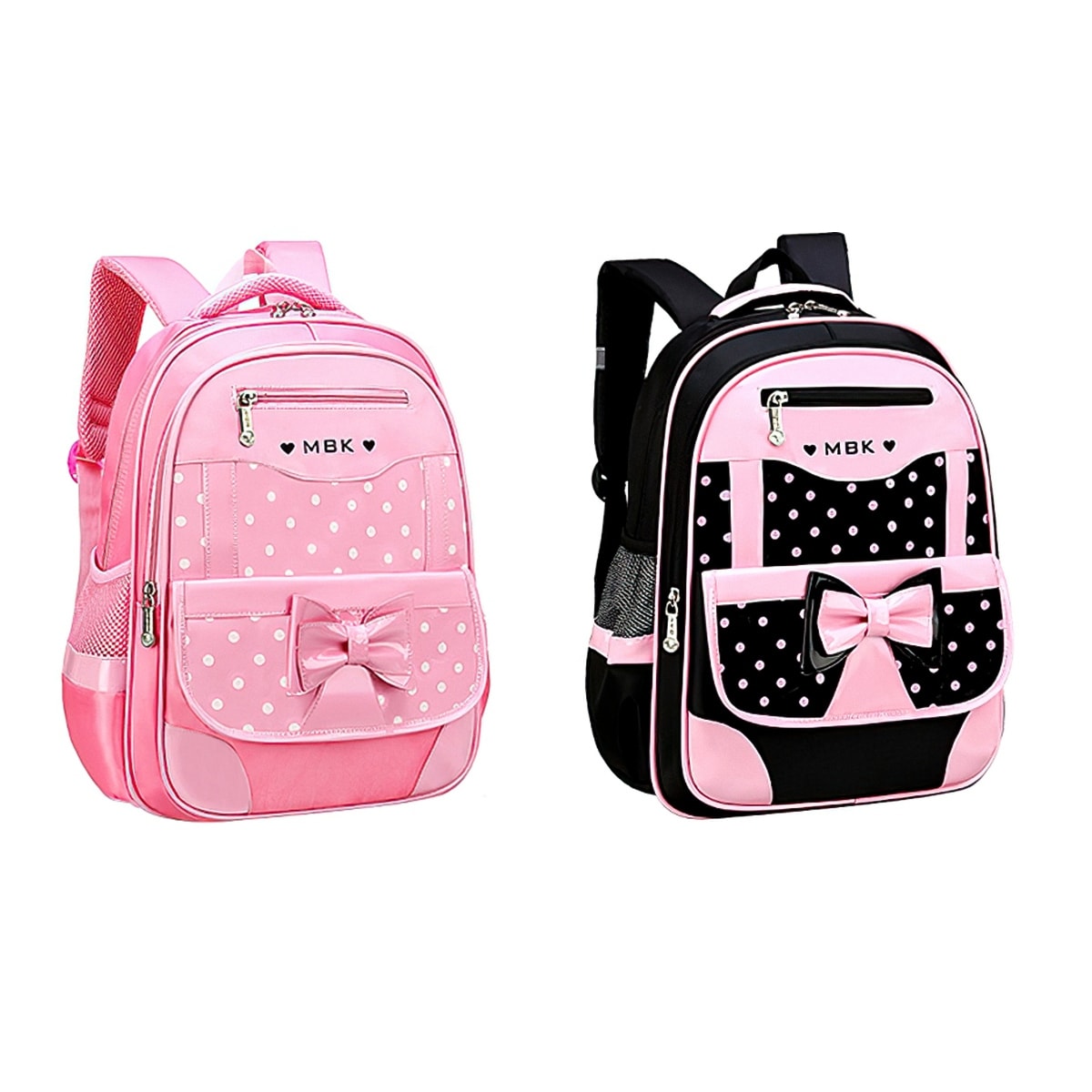 School Backpack For Girls Cute Princess Primary Children Backpack Pink