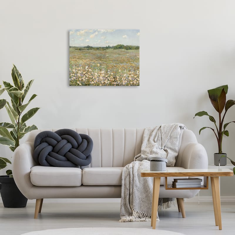 Stupell Vast Flower Speckled Meadow Canvas Wall Art Design By Amber Sterling