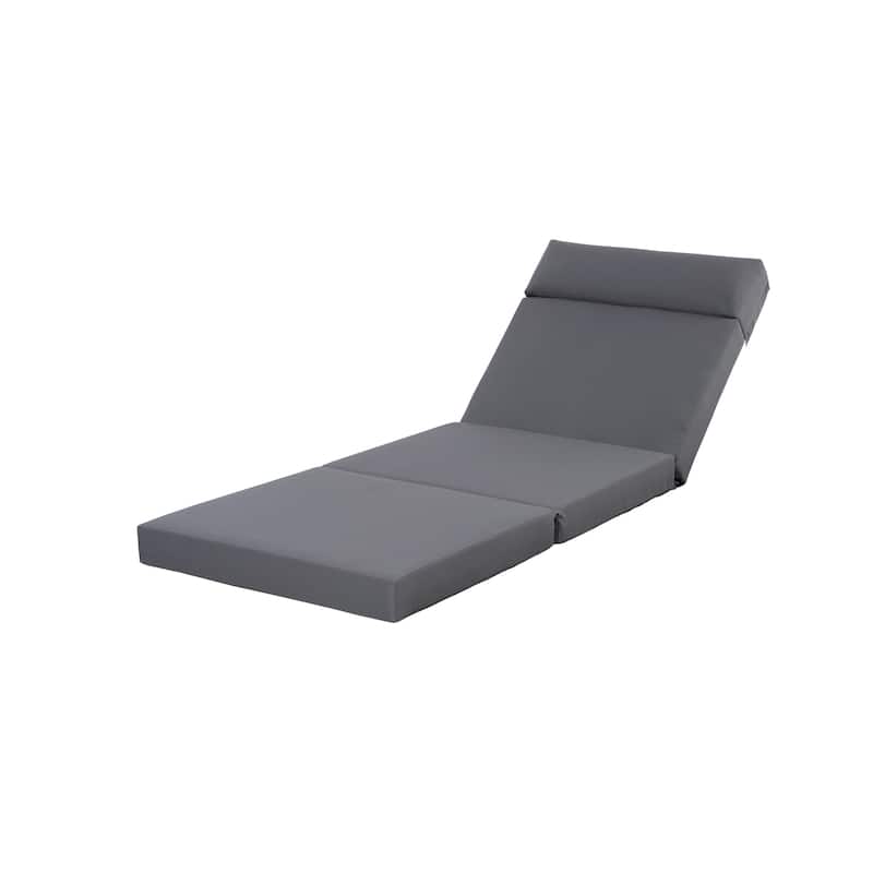 Christopher Knight Home - Bellara Modern Outdoor Acacia Wood Adjustable Chaise Lounge with Water-Resistant Headrest Cushion