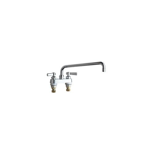 Shop Chicago Faucets 895 L12e35ab Commercial Grade Centerset