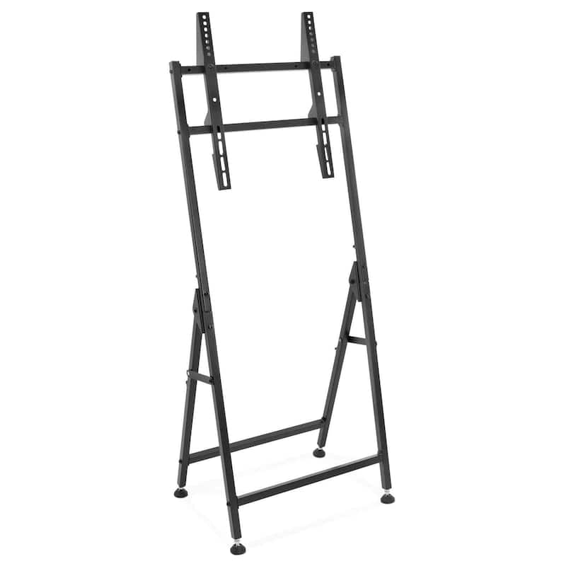 Mount-It! Portable TV Stand for 32 to 55 Inch TVs - Black