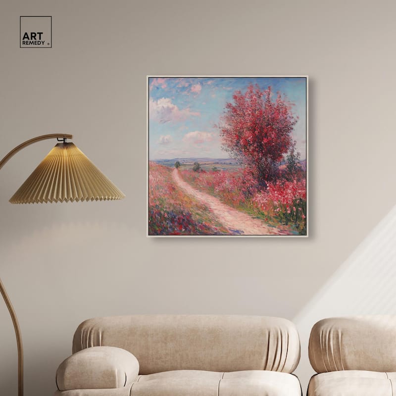 Pourville Breeze Canvas by Art Remedy