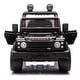 preview thumbnail 24 of 34, 24V Land Rover Defender Kids Ride-On Car, Remote Control, Dual 55W Motors, Bluetooth, LED Lights, Ages 3-7 Black
