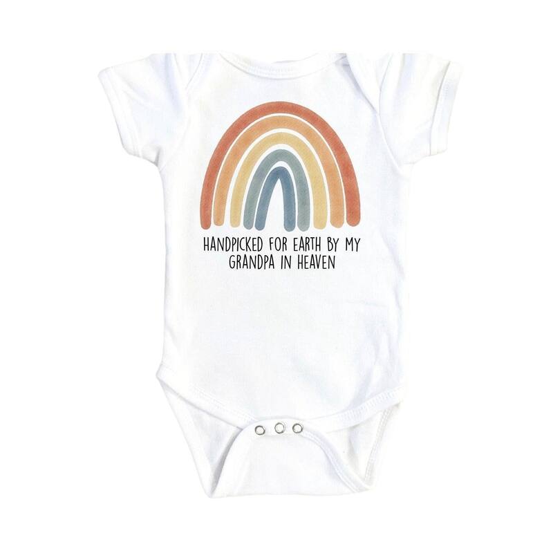 Grandpa Remembrance - Baby Boy Girl Clothes Infant Bodysuit Funny Cute Newborn - Blue - 0-3M