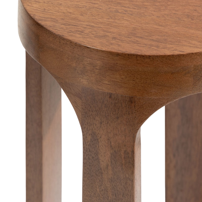 Kate and Laurel Dahl Wood Drink Table
