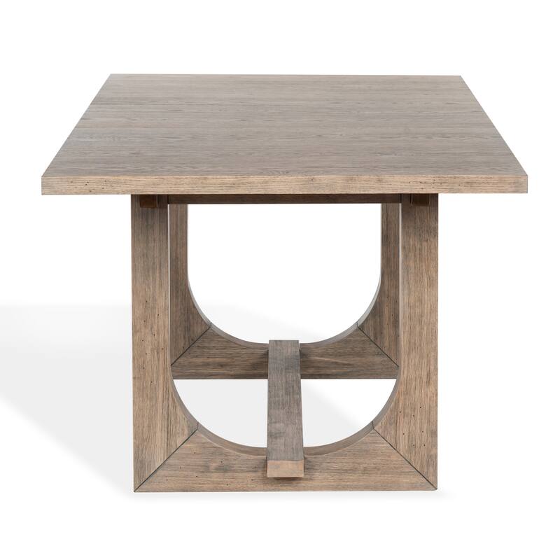 SAFAVIEH Couture Doriella Extendable Wood Dining Table - 78"W x 38"D x 30"H