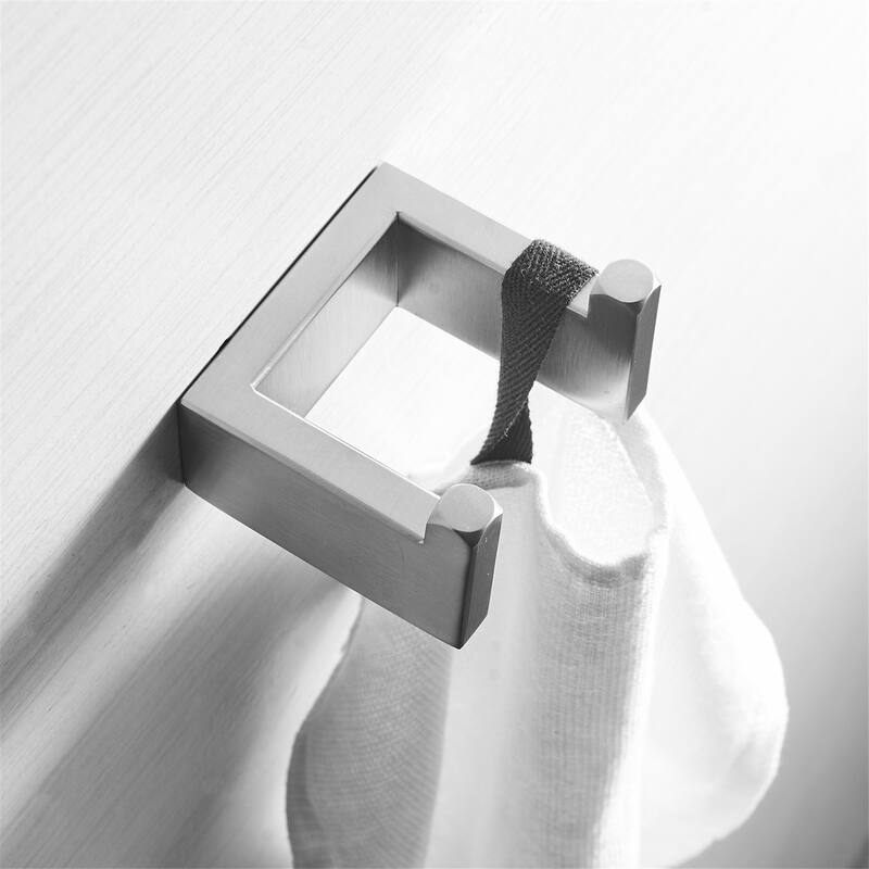 Bathroom 304 Stainless Steel Hook Hidden Installation