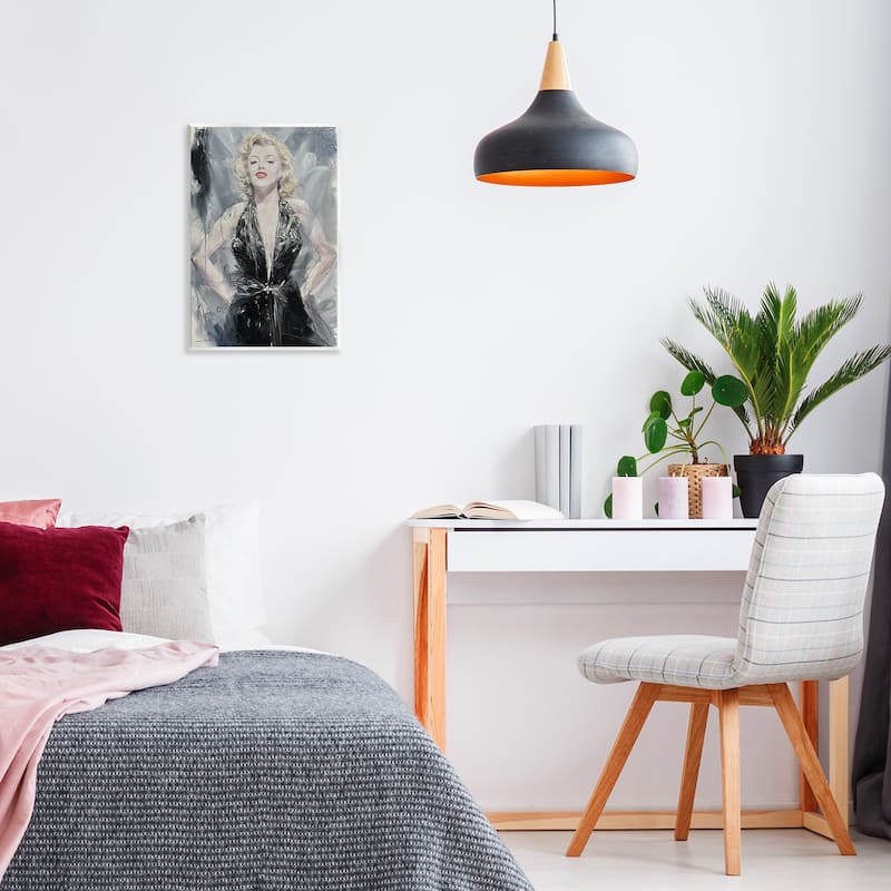 Stupell Classic Stylish Marilyn Wall Plaque Art Design By Lucille Lee