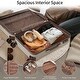 preview thumbnail 26 of 38, ABS Hard Shell Lightweight Expandable Travel Luggage with 4 Packing Cubes, TSA Lock, Spinner Wheels
