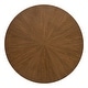 preview thumbnail 10 of 25, Furniture of America Mariey Mid-Century Modern 5-Piece Wood Round Dining Table Set with Round Barrel Back Arm Chairs