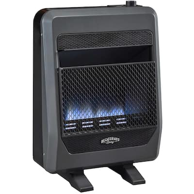 Bluegrass Living B20TPB-BB 20,000 BTU Liquid Propane Blue Flame Space