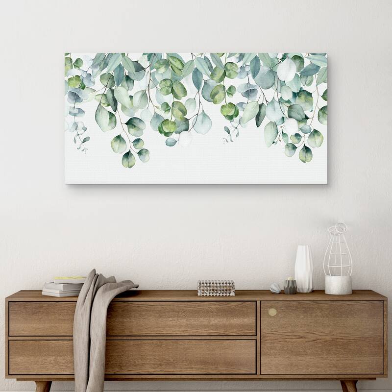 Eucalyptus Panel by Belle Maison Canvas Art Print